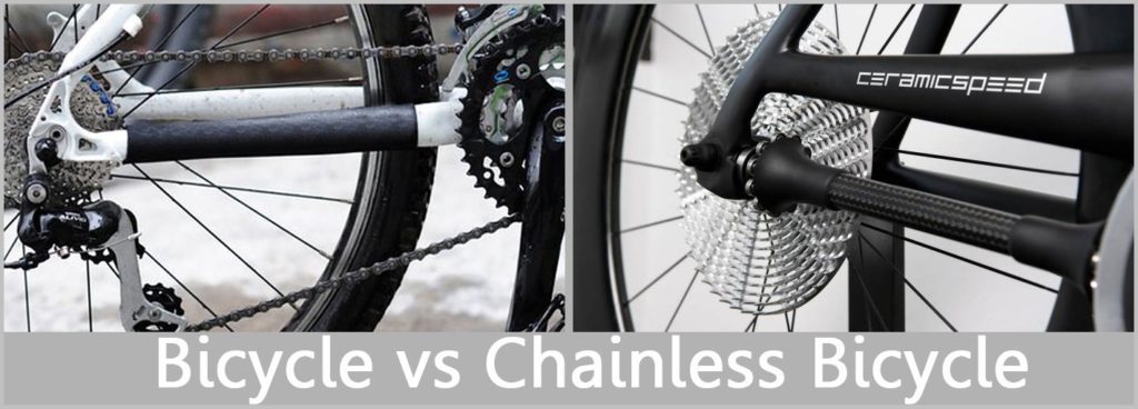 Bicycle vs Chainless Bicycle 