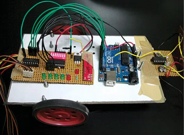 RF Controlled Robot
