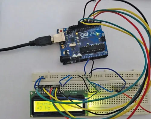 Arduino Based Wireless Frequency Meter