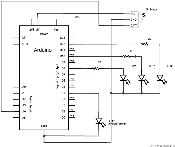 Arduino Computer Architecture Schematic