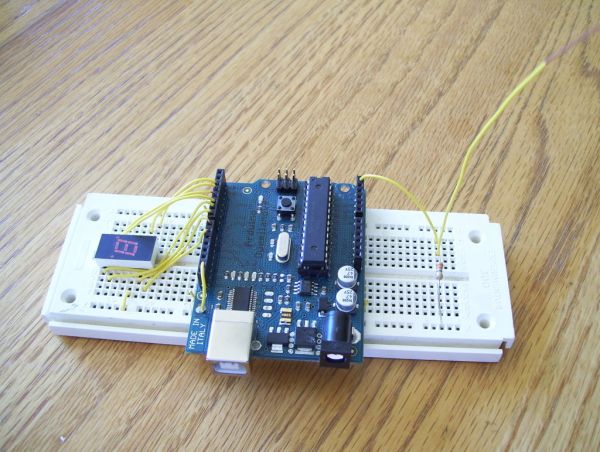 Arduino Electromagnetic Field Detector