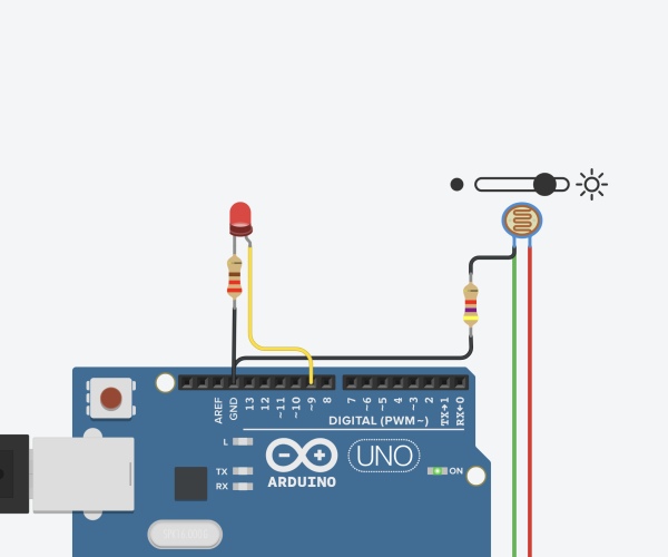 Arduino Sketch Sensor Fade