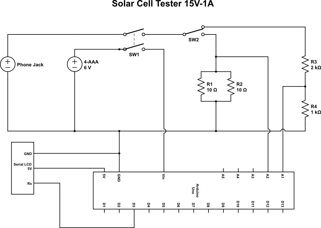 Arduino Solar Cell Tester circuit (2)