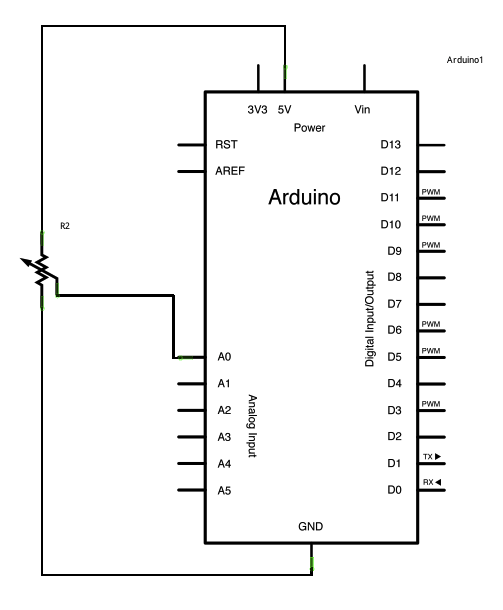 Arduino based Graph schematic
