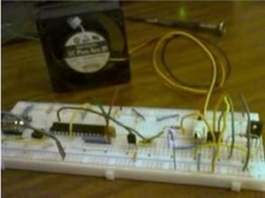 Arduino temperature controlled PC Fan