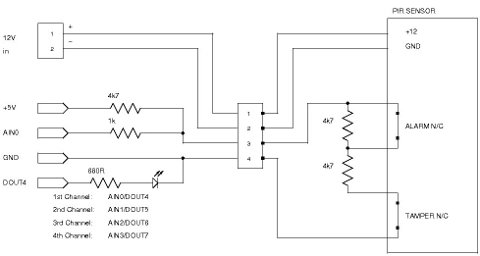 Automation Sensors Schematic