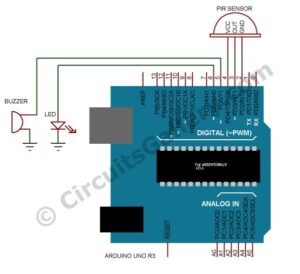 Build Arduino Based Home Security System Using Pir Motion Sensor Tech Build Arduino Based Home Security System Using Pir Motion Sensor Tech