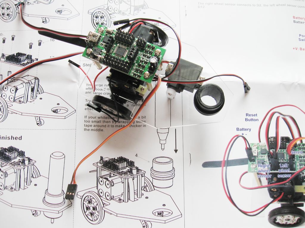 Doodle Bot kit from DAGU circuit