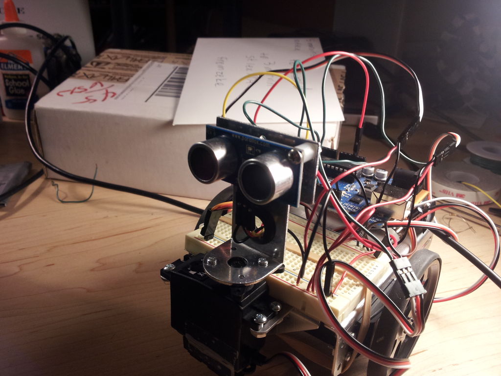 Obstacle Avoiding Arduino Robot