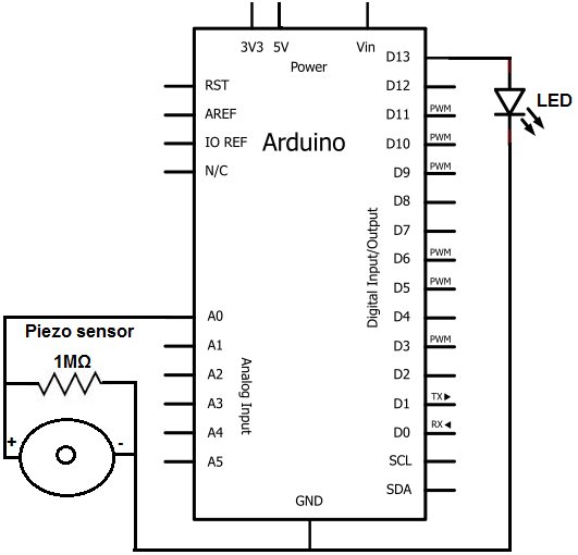 Piezo Knock Sensor Circuit Schematic (3)