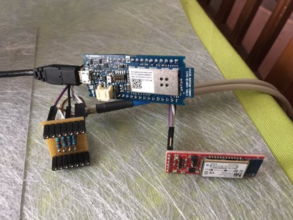 Board, Arduino and Bluetooth Module