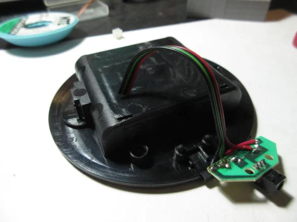 Insert Wires into Battery Compartment