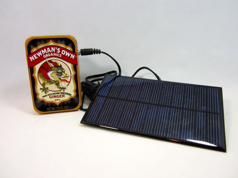 Lithium Battery Solar USB iPhone Arduino Charger (2)