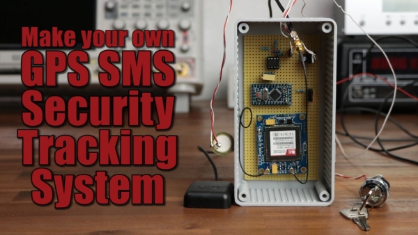 GPS SMS Security Tracking System