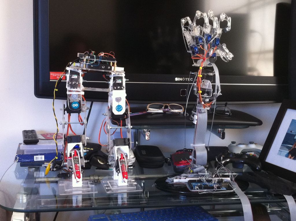 Motion Controlled Robotic Arm