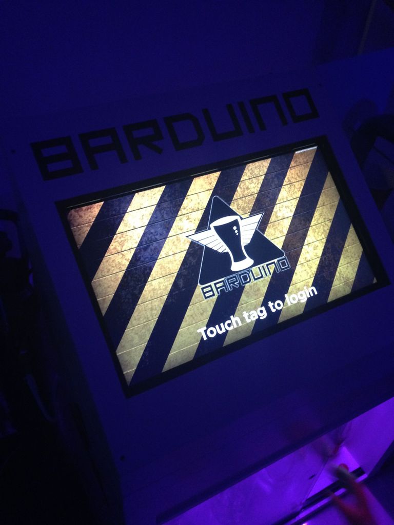 RFID touch screen Automated Bar Barduino v2.0