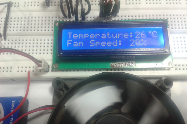 Temperature Controlled Fan