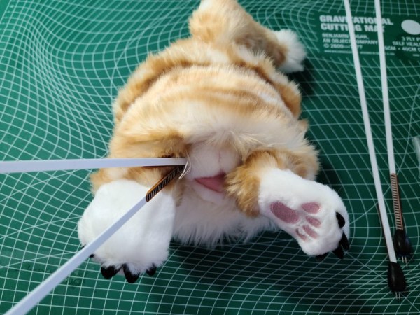 Threading the Whiskers Through the Puppet