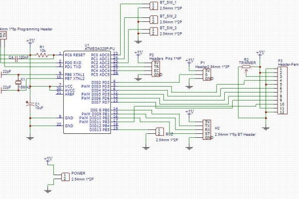 The Circuit Electronic and PCB Schematic